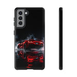 Z06 C8 Phone Case, Red Smoke Studio Reflection Cover