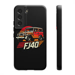 FJ40 Vintage Truck Illustration Phone Case | Tough Protective Cover