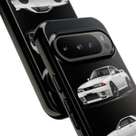 R32 Skyline Phone Case White, Three-View Vector Cover, Gift GTR Fans