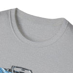 Blue Classic 1967 Corvette Convertible T-Shirt | Sports Car Illustration