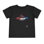 Chevy Heartbeat of America Trucks Toddler T-Shirt Patriotic Graphic Tee RWB