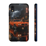 70 GTO Judge Phone Case, Rainy City Night Muscle Car Cover
