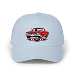 1964 GTO Dad Hat Classic Muscle Car Cap Red Goat 389 Tri-Power LeMans Coupe