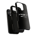White C8 Z06 Phone Case for Chevy Fans, Tough Protective Cover