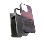 Sunset Skyline GT-R R32 phone case | car reflection, purple dusk