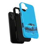 RX-7 Cyan Studio Phone Case Studio Color Match Car Art