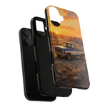 73 Chevy C10 Square body Truck Two-Tone Sunrise Tough Phone Case