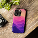 Pastel Mountain Haze Vaporwave Art Tough Phone Case