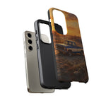 73 Chevy C10 Square body Truck Two-Tone Sunrise Tough Phone Case