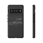 Z28 Camaro Phone Case Classic Muscle Car Patriotic Tough Cover Gift Art