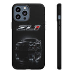 ZL1 Camaro phone case | tough phone case, black muscle car design