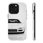 White NSX Phone Case, Retro 90s JDM Supercar Cover, Gift for Car Lovers