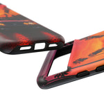 Fox Body Mustang Sunset Tough Phone Case - Palm Boulevard Poster