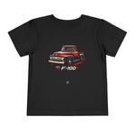 “1953 F‑100” Toddler T‑Shirt – Vintage Red Ford Pickup Power