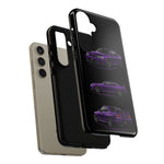 Purple R33 Skyline GTR JDM Sports Car Phone Case Tough Multi View