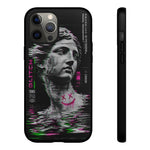 VHS Glitch Retro Art Tough Phone Case