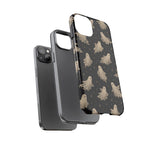 Vintage Ghost Pattern phone case | Halloween spooky stars design