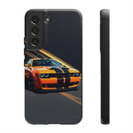 Challenger Widebody Orange Muscle Art Tough Phone Case