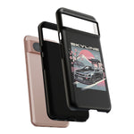 R34 Skyline GT-R Sakura Mountain JDM Tough Phone Case Gift