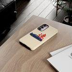 R34 Skyline Red Kanji Minimal Tough Phone Case