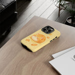Orange Tabby Loaf Kawaii Chibi Pet Cat Art Tough Phone Case
