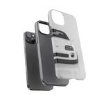 White MK4 Supra Phone Case, Retro 90s JDM Tough Cover for Car Enthusiasts