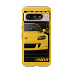 S2000 Spa Yellow Retro 90s JDM Car Tough Phone Case