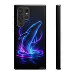 Neon Holographic Whale Phone Case | Tough Case