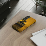 Classic Camaro SS Phone Case, Yellow 69 Muscle Car Cover, Gift for Guys
