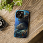 Grouper Reef Phone Case, Sunbeam Ledge Marine Art Tough Cover