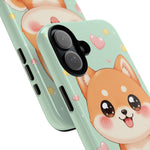 Shiba Inu Kawaii Chibi Smile Pet Dog Art Tough Phone Case
