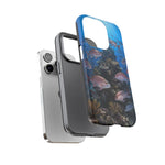 Snapper Reef Phone Case, Sunlit School Ocean Fishing Tough Cover