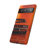 Orange Cuda Phone Case, 71 Classic Muscle Car Tough Cover