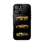 Gold Fairlady Z Classic Sports Car Tough Phone Case - 3 View