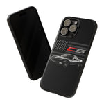 Black C5 Phone Case American Sports Car Tough Cover Gift