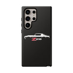 1970 Camaro Z28 White Silhouette Tough Phone Case Cover Gift
