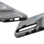 Silver C4 ZR1 Front View phone case | tough case for Vette Drivers