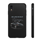 Black S2000 Roadster Collage JDM Tough Phone Case Cover Gift