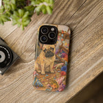 Guilty French Bulldog Phone Case, Confetti Watercolor Cover