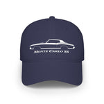 Monte Carlo SS Hat 1970 Classic Muscle Car Silhouette Cap
