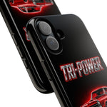 Tri-Power Classic Muscle Car GTO phone case | Retro Automotive Graphic