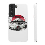 NSX Retro Mount Fuji Illustration JDM phone case | Tough Cover