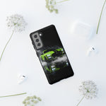 Lime Green 2022 GT500 Phone Case, Smoke Studio Reflection Cover