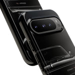 Black Charger RT Phone Case, 68 Classic Muscle Car Cover, Mens Gift