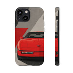 Bright Red C4 Vector Tough Phone Case