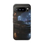 Rainy Night Sports Car S2000 phone case | Urban Cityscape, Moody Automotive