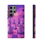 Pastel Chess Infinite Board Vaporwave Art Tough Phone Case