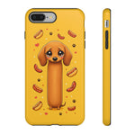 Dachshund Long Boi Kawaii Pet Dog Art Tough Phone Case