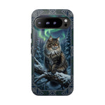 Norwegian Forest Cat Nordic Art Tough Phone Case