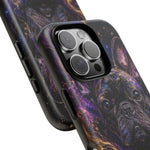 French Bulldog Galaxy Marble Art Tough Phone Case